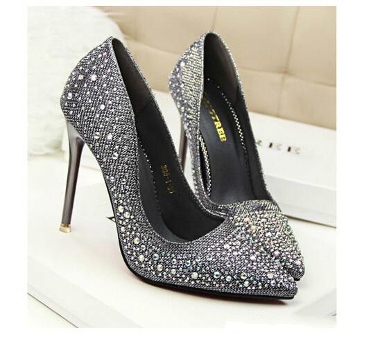 black bridesmaid shoes