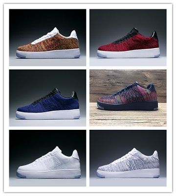 nike air force 1 flyknit hombre marron