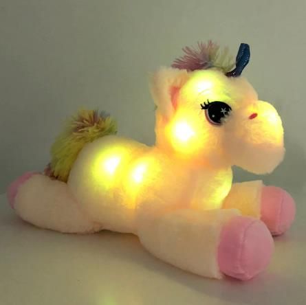 Creative Luminous LED Unicorn Plush Toys Glowing Stuffed Animals Toy Cute  Light Up Doll Children Kids Girls Xmas Birthday Gifts - Realistic Reborn  Dolls for Sale