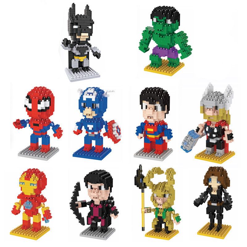 figuras marvel pequeñas