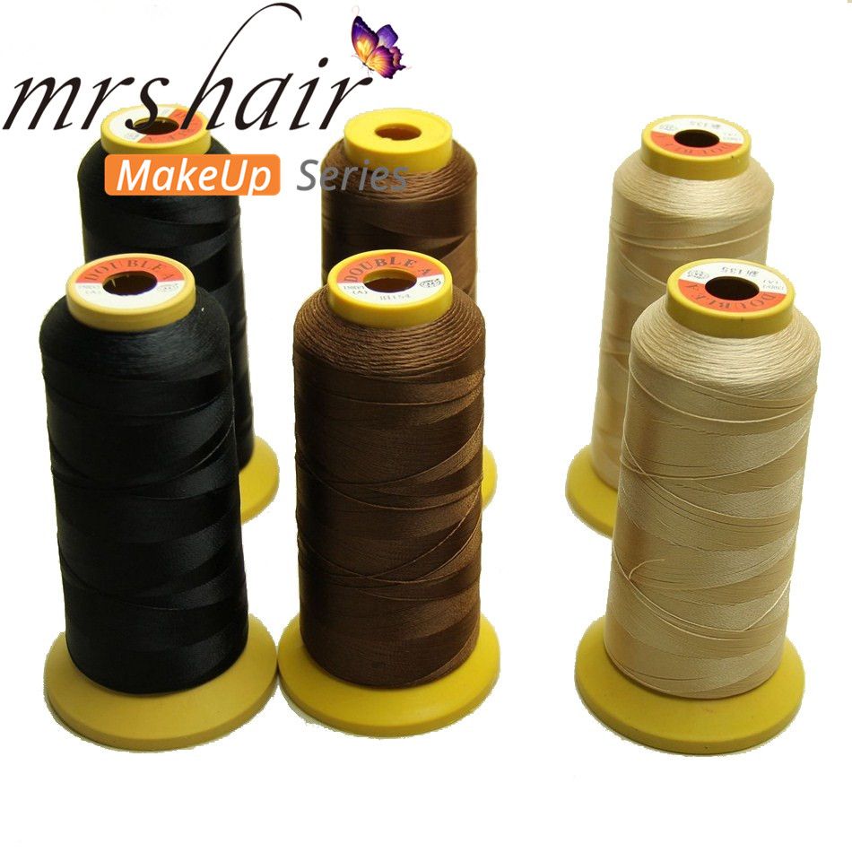 1rollhair Weaving Thread High Strength Polyester Thread For