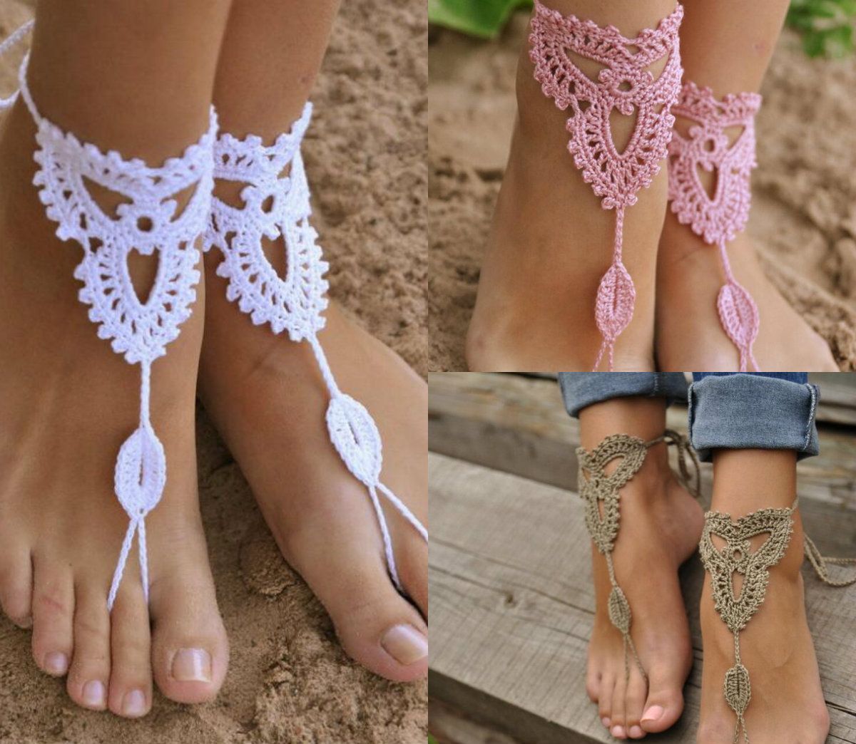 bridal wedges for beach wedding