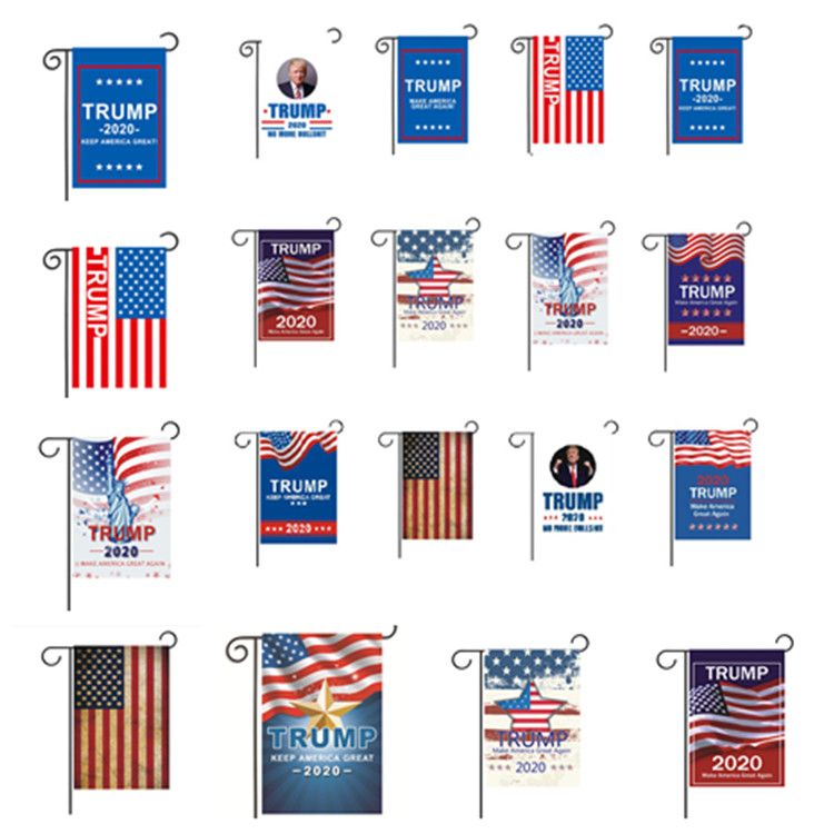 2019 New 13style Trump Garden Flags President General Election