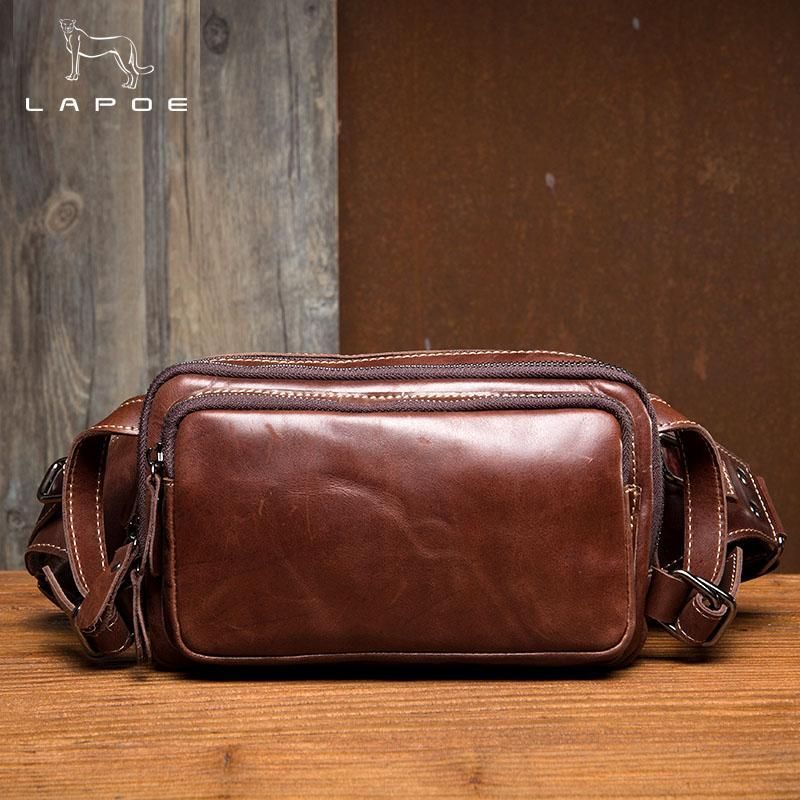 waist bag leather man