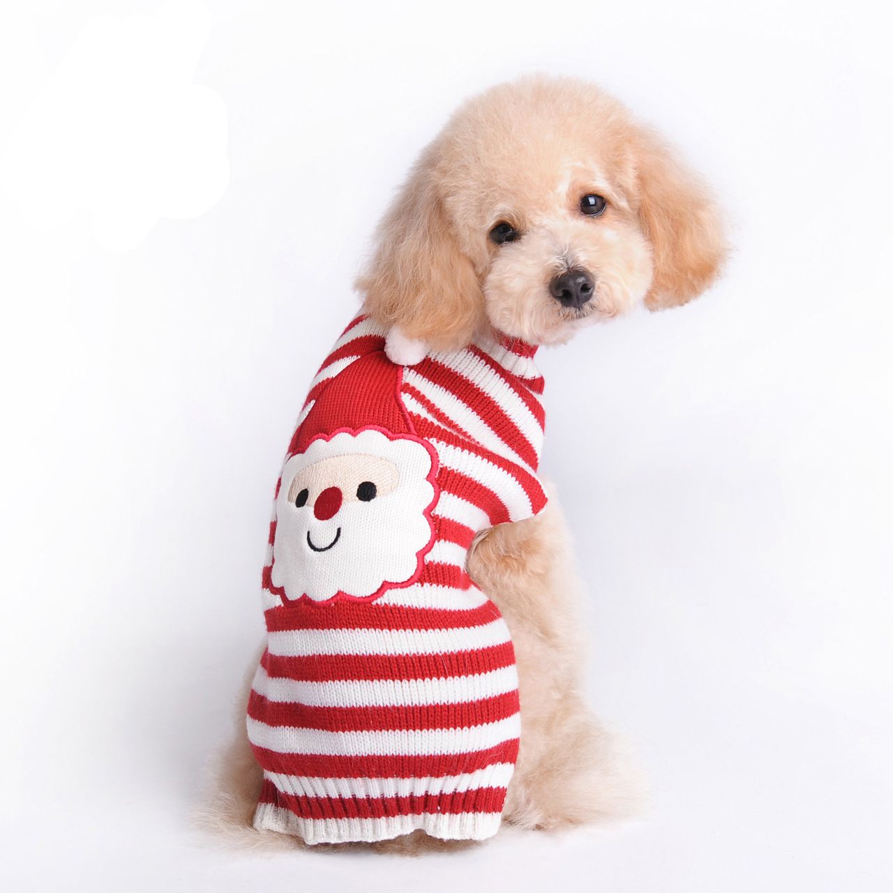 Winter Dog Sweater Christmas Costume For Puppy Cat Warm Dog Clothes