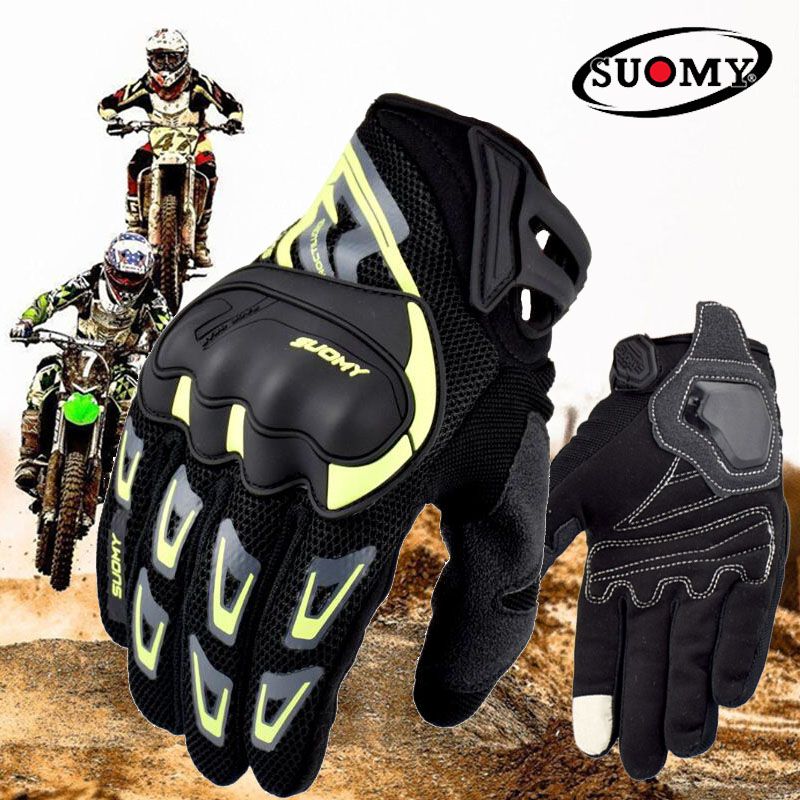 Motocross Riding Gloves Car Racing Motorbike Sports Hand Gear Full Protection