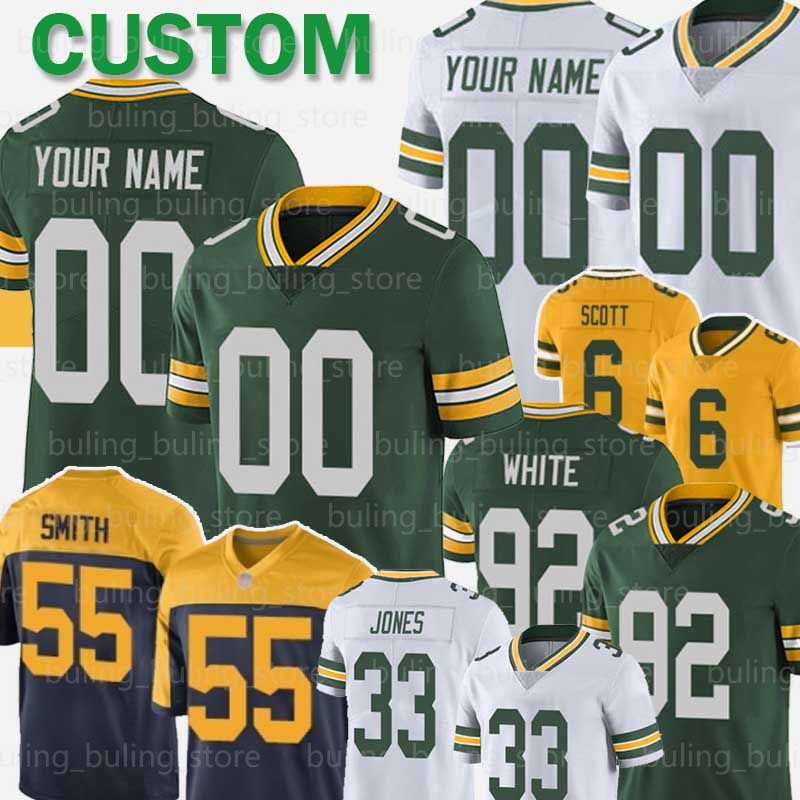 aaron jones white jersey