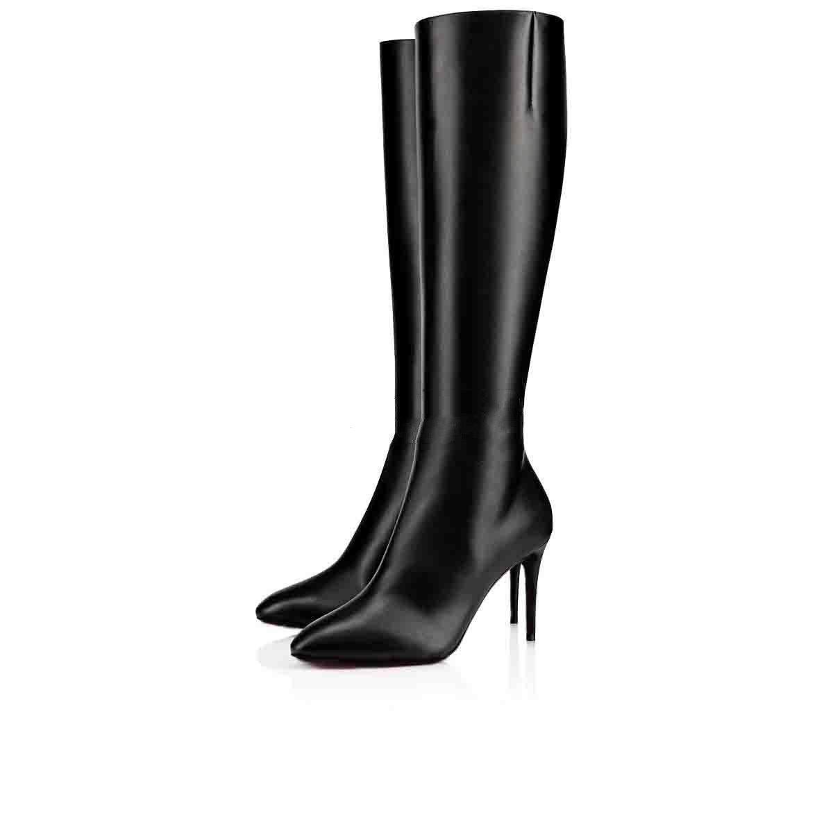 knee high red bottoms