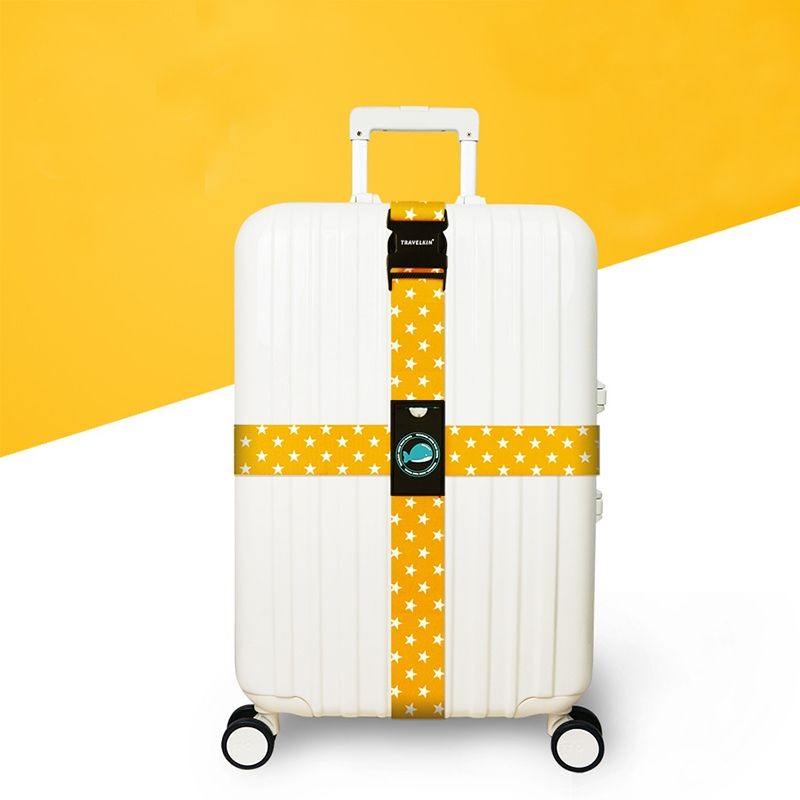 printed luggage straps