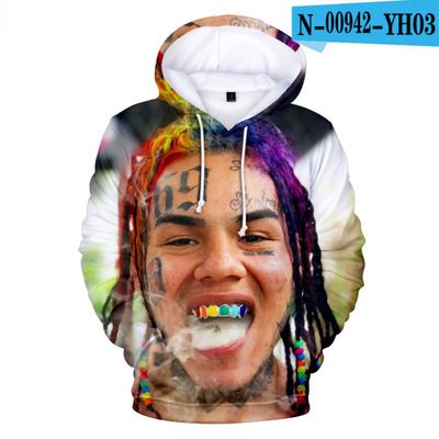 Compra Nueva Rapero Tekashi69 6ix9ine Tekashi 69 De Impresión En 3D Mujeres  / Hombres Sudaderas Con Capucha De Harajuku Informal Suéter Chaqueta Con  Capucha De Ropa Ypf556 Barato | Entrega Rápida Y