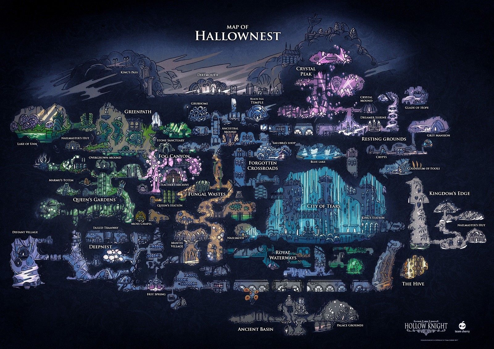 Acheter Hollow Knight Carte Daffiche Impression Sur Soie Dart Le Plus Infâme 24x36 Pouces 60x90cm 018 De 9,36 € Du Chuy8988 | Fr.DHgate.Com