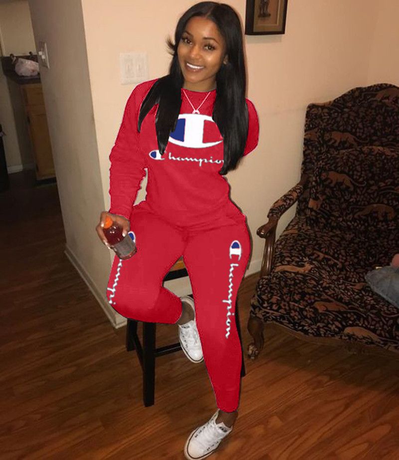 Champs sweatsuit womens hot sale