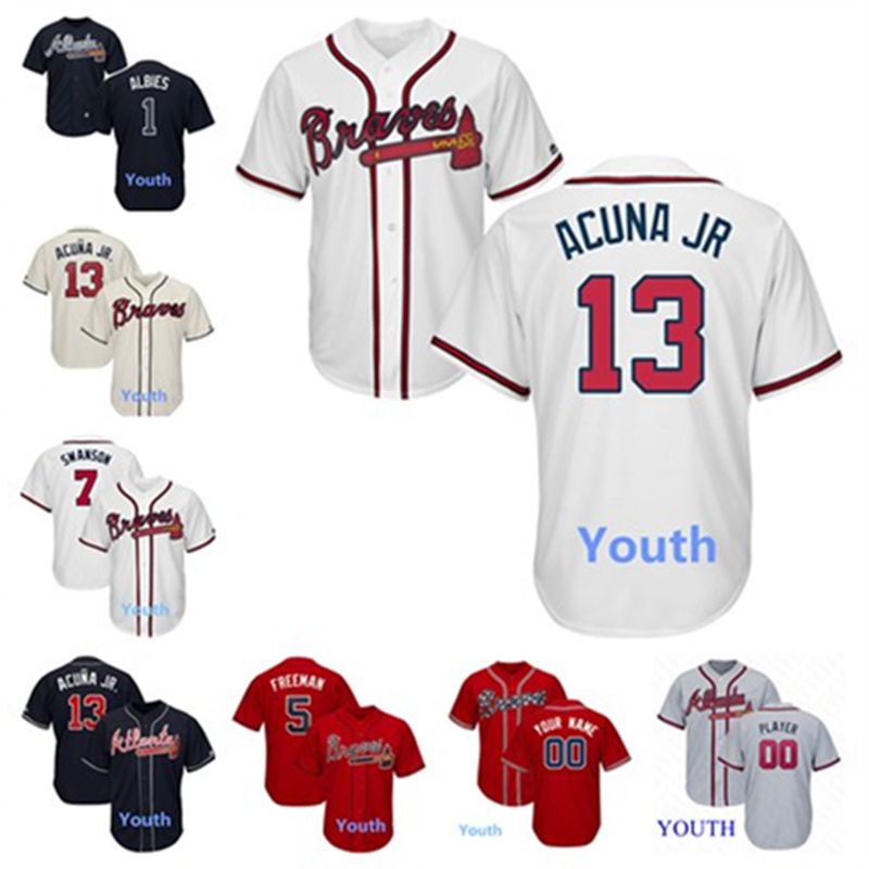 kids braves jersey