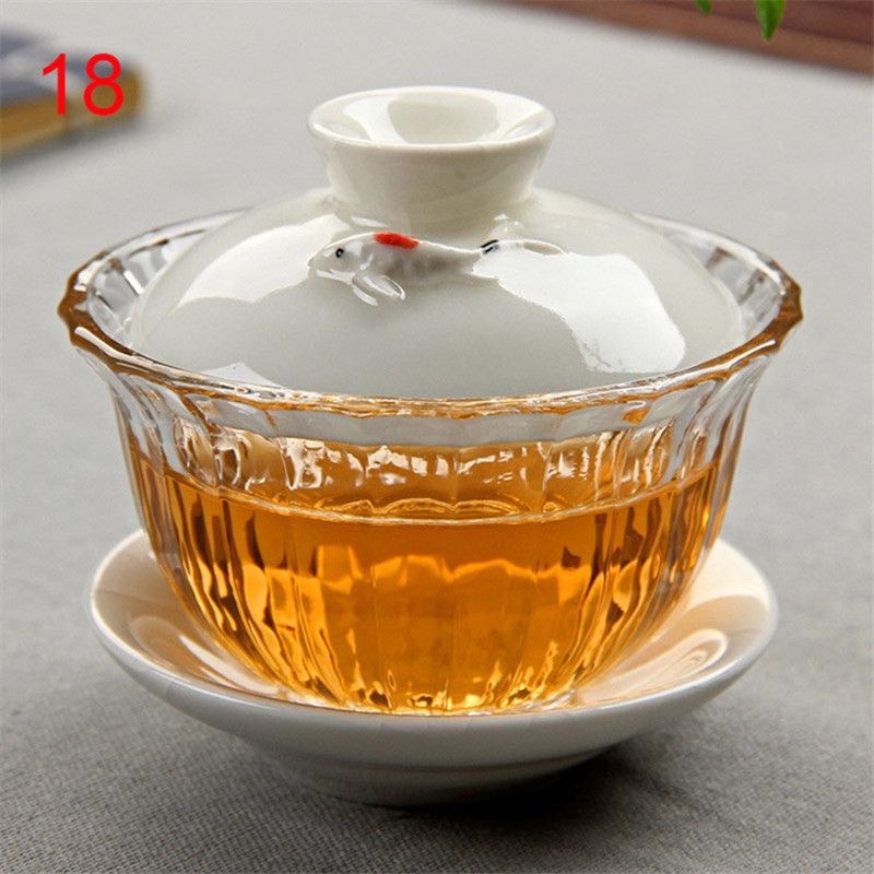 2020 Hot Sales Chinese Traditions Gai Wan Tea Set Bone China Tea Sets