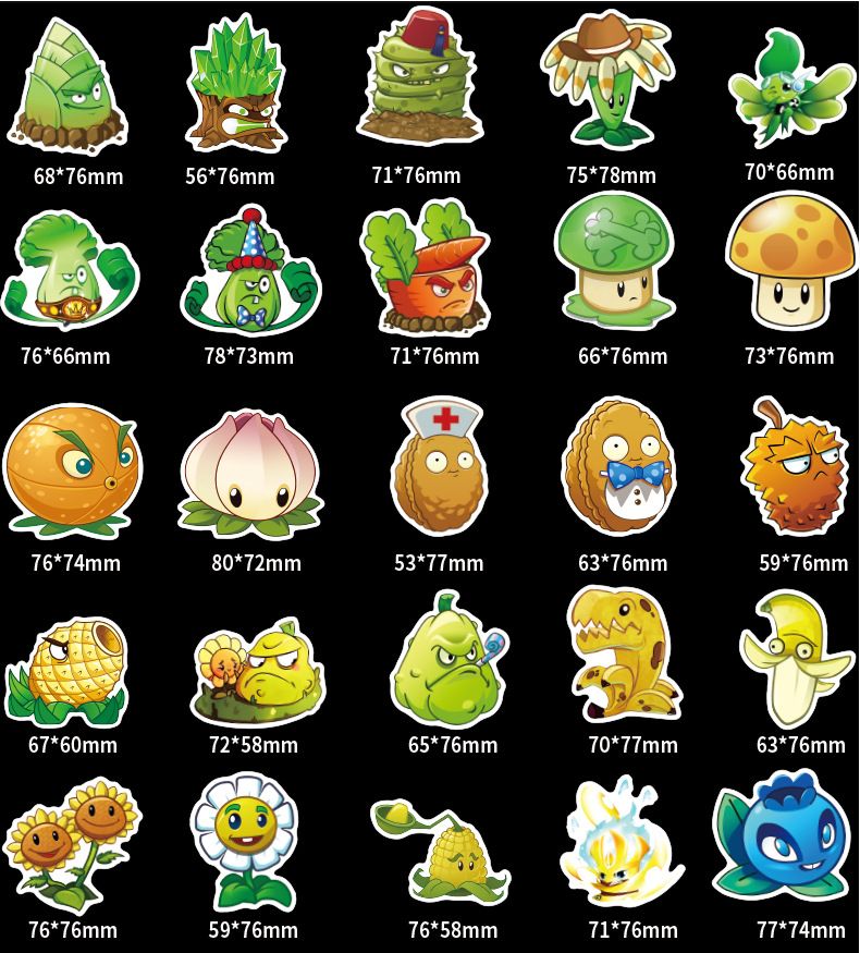 Compre Paquete De Pegatinas De Dibujos Animados Juego De Vinilo A