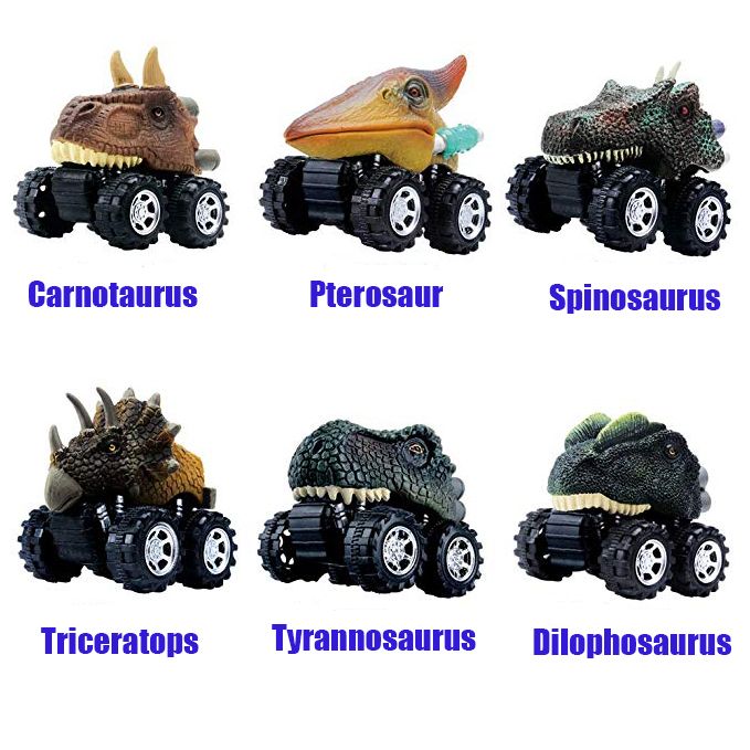 coche dinosaurio