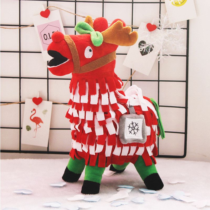 christmas llama plush