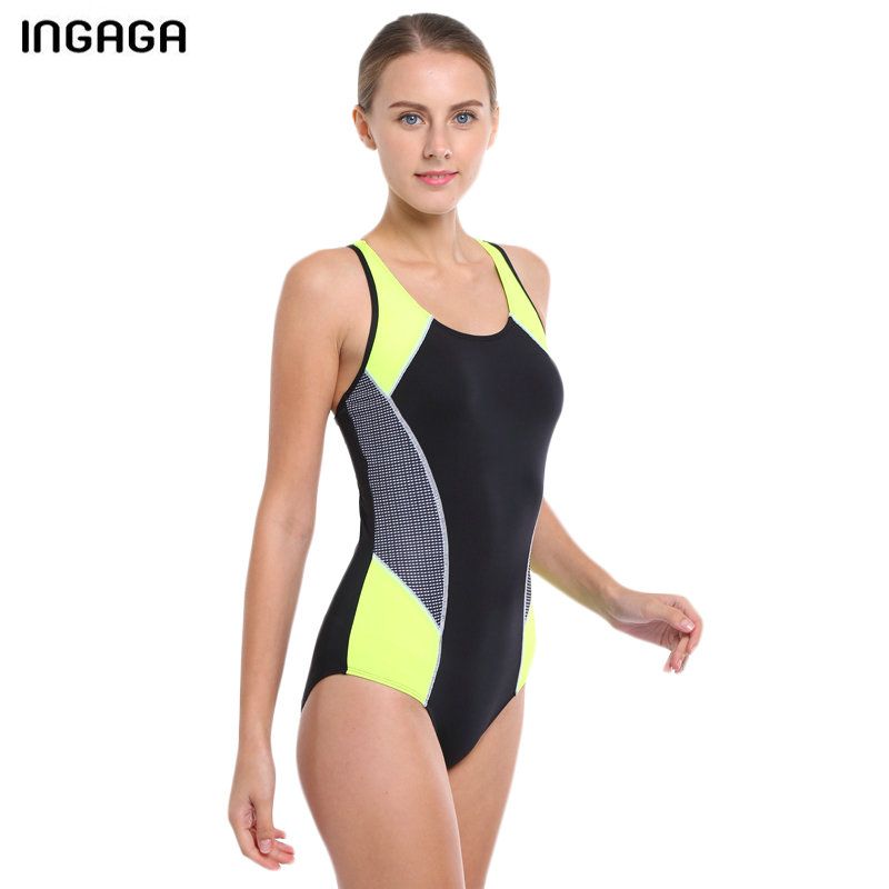 Professional One Piece Swimwear Women Swimsuit Sports Racing