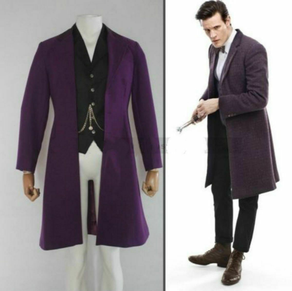 purple coat