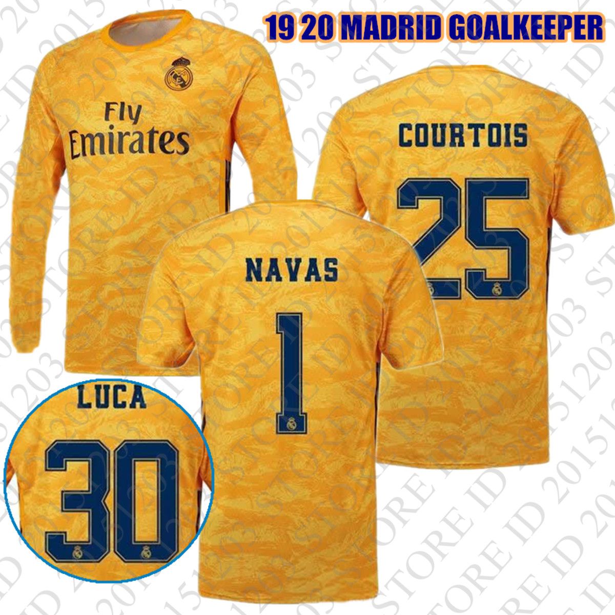 real madrid yellow jersey