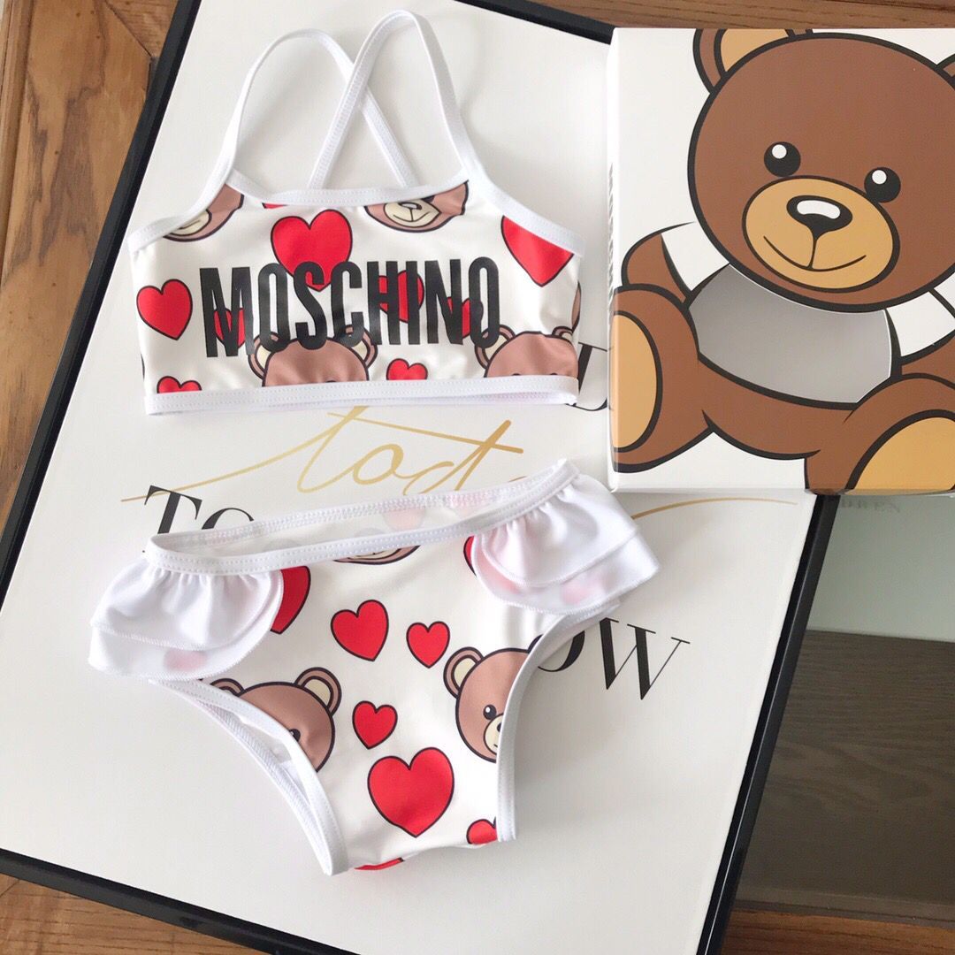 moschino two piece swimsuit