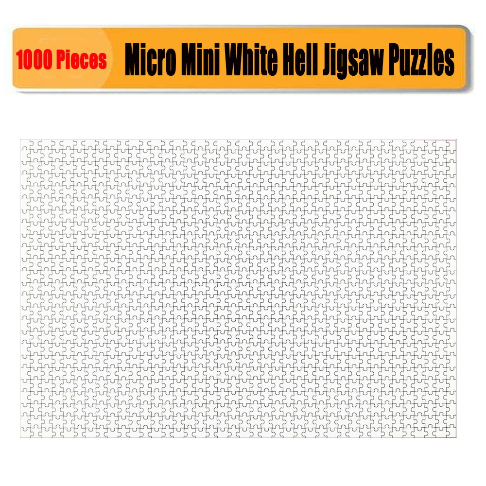 Puzzles De Rompecabezas 1000 Piezas Para Adultos Micro En Blanco Todo El Infierno Blanco Puzzle Juguete * 11.69 Pulgadas De 8,49 € |