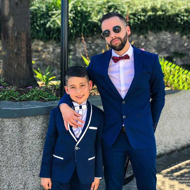 Casual Navy Blue Suits For Men Wedding Boy Suits Children Costume Homme New Fashion Coat Pantsman Outfit Slim Fit Terno Masculino Formal Mens Clothes Formal Mens Dress From Rynek 81 64 Dhgate Com
