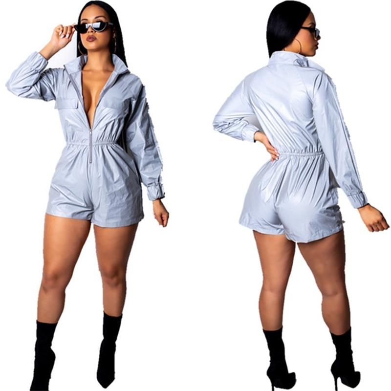 reflective jumpsuit fashion