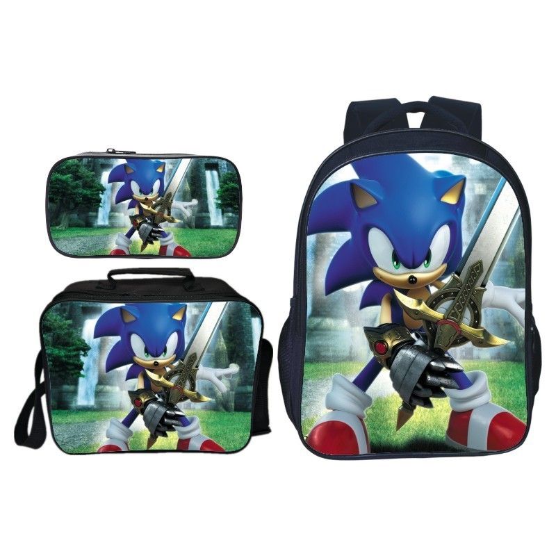 Compre 3 Unids / Set Niños De Dibujos Animados Sonic Shadow Impresión  Mochila Niños Bolsas Escolares Niños Niñas Mochila Primaria Estudiantes  Traje Mochilas J190521 A 42,19 € Del Tubi10 | Es.Dhgate.Com