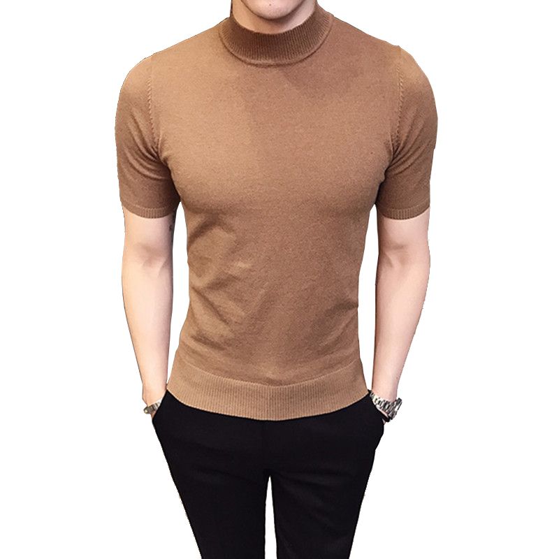 men's short sleeve sweaters