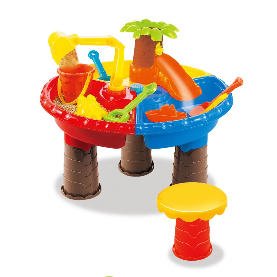 childrens sand and water pit