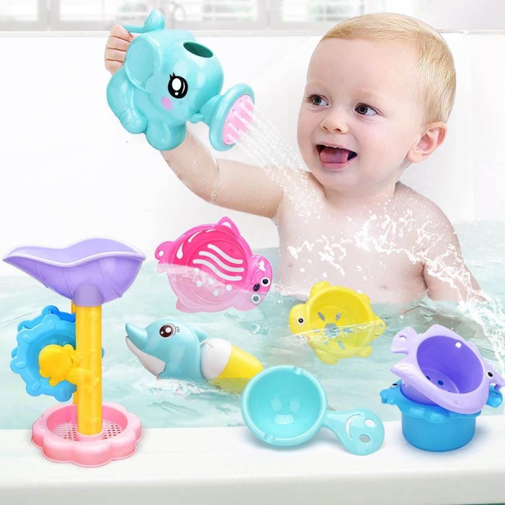 2020 Children Cartoon Bath Toys Water Game Beach Toy Bathroom Bathing Parent Child Interaction Water Spraying Toy For Baby Kids Gifts Sh190912 From Hai06 11 56 Dhgate Com