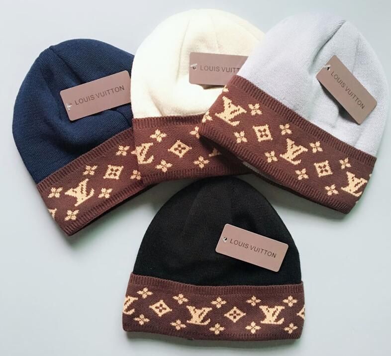 Women Knitted Beanie Wool Hat 