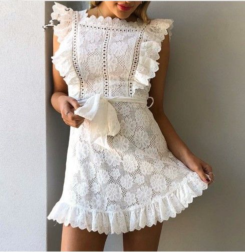 elegant embroidered dress