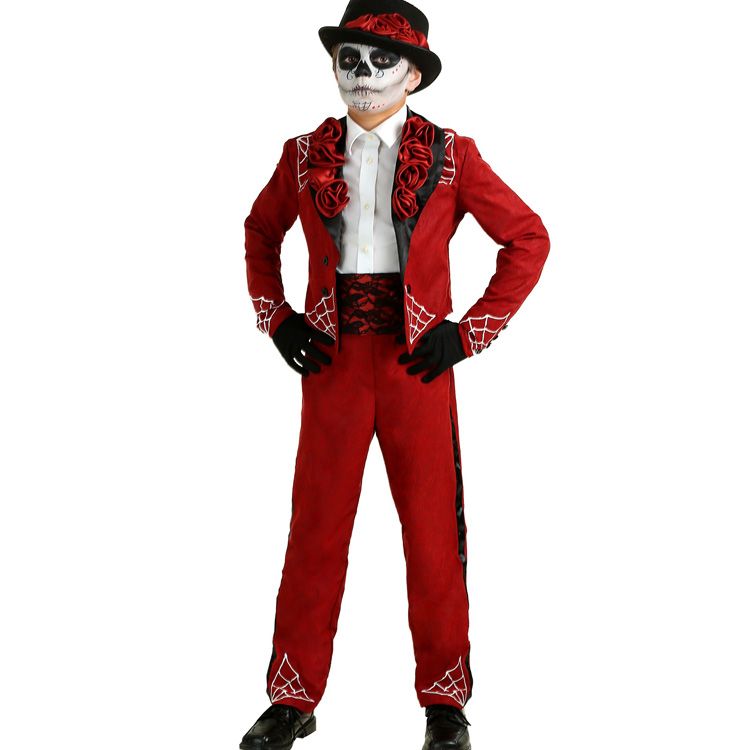 red mariachi outfit