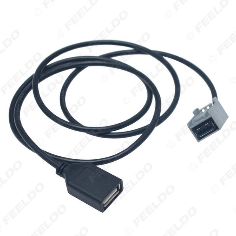 2020 Car Audio Radio Aux Usb Cable Female Port Extension Wire