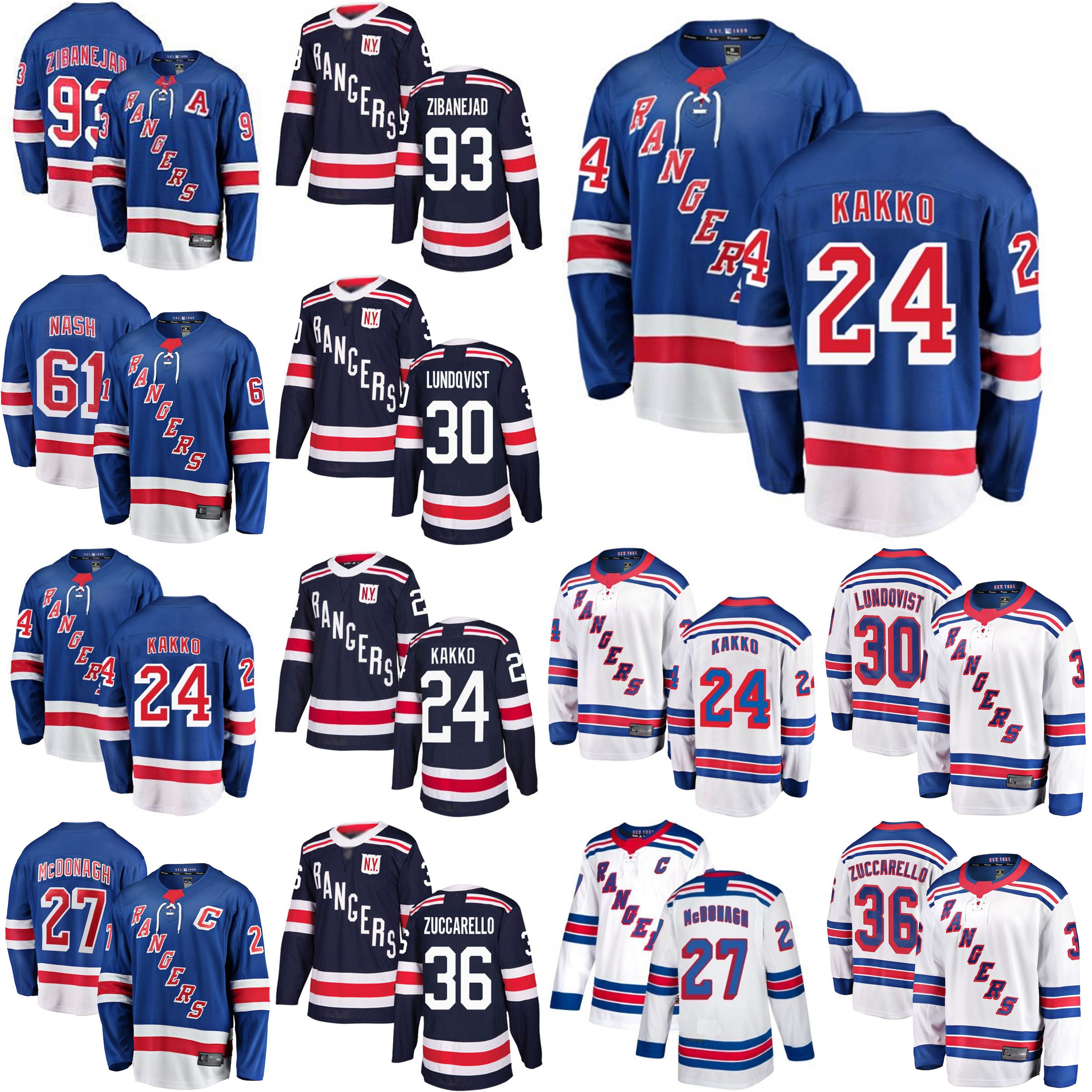 new york rangers ice hockey jersey