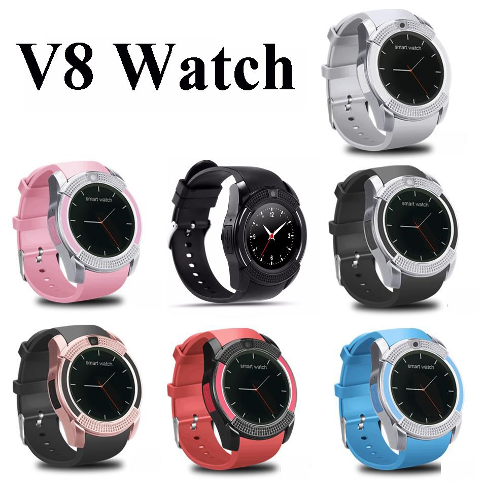 smart watch v8 sim card