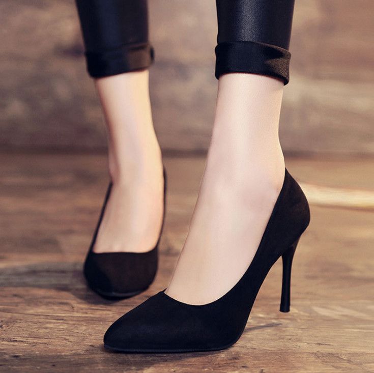 black heels for girl