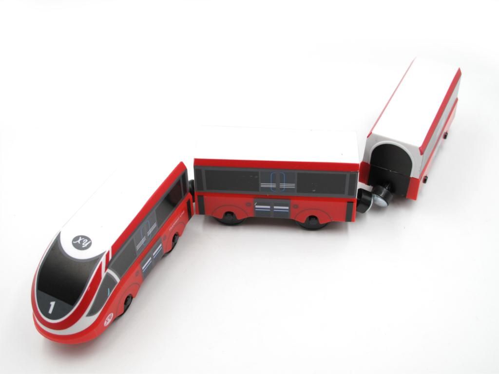 remote control train for wooden track