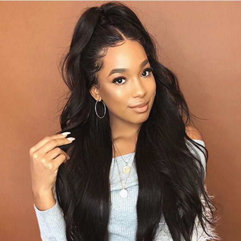 Glueless Body Wave Wigs 100 Human Hair 100 Unprocessed Brazilian