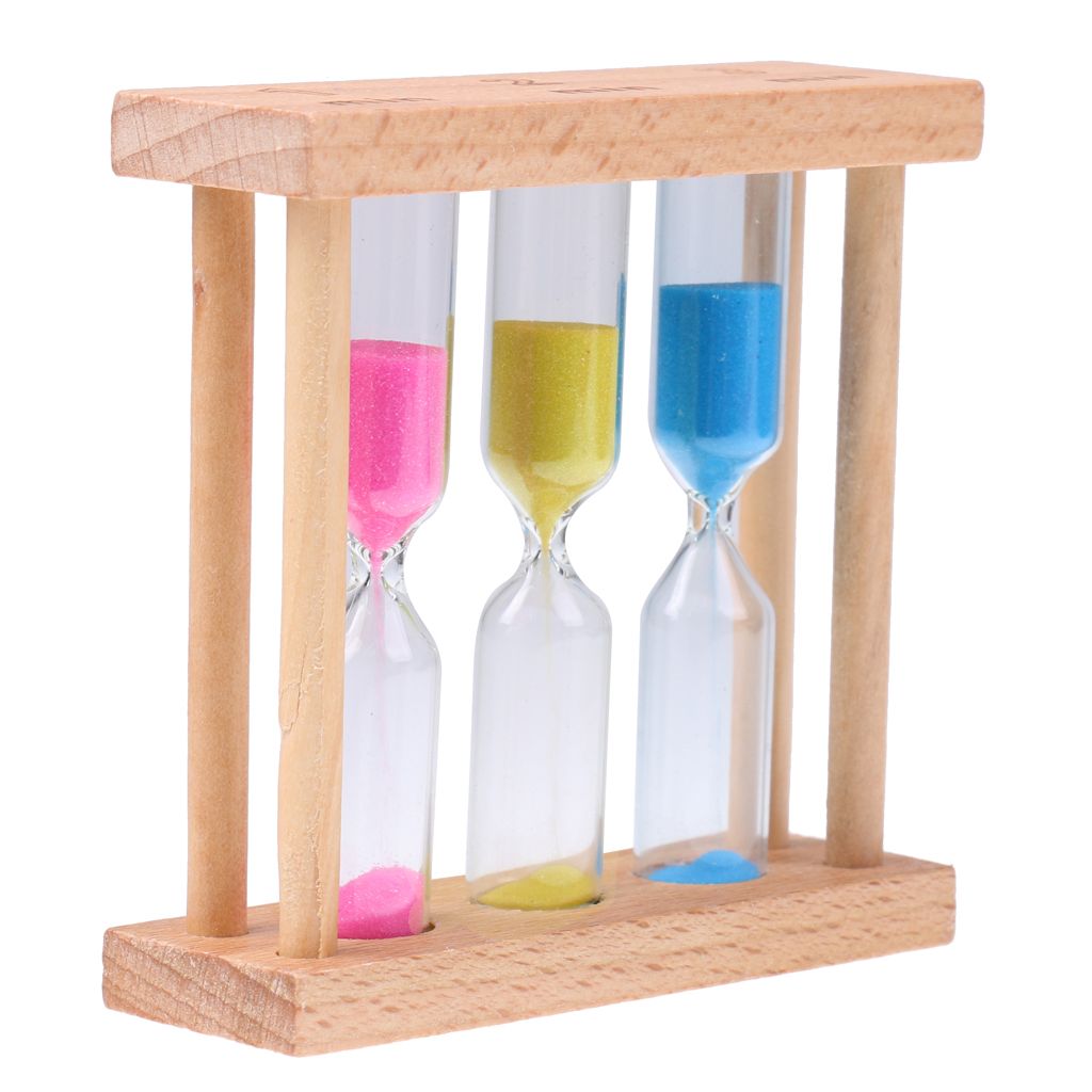 Wooden Sand Glass Hourglass Timer for Tea//Coffee Birthday Great Gift Friend