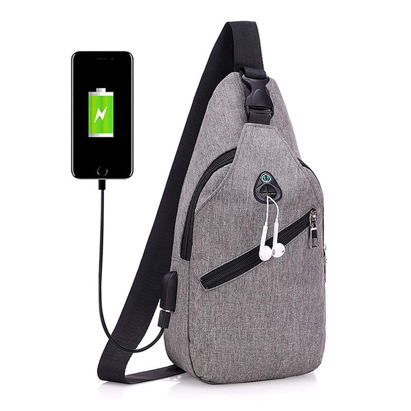 crossbody bag with usb port