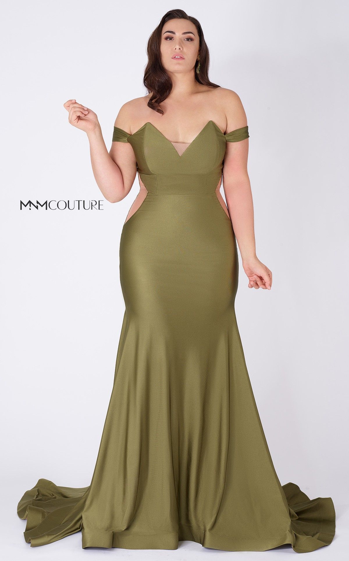 Olive Green Evening Dresses Off The ...