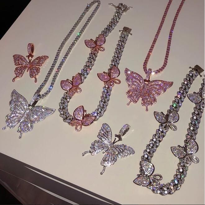 Iced Out Bling Cz Miami Cuban Link 