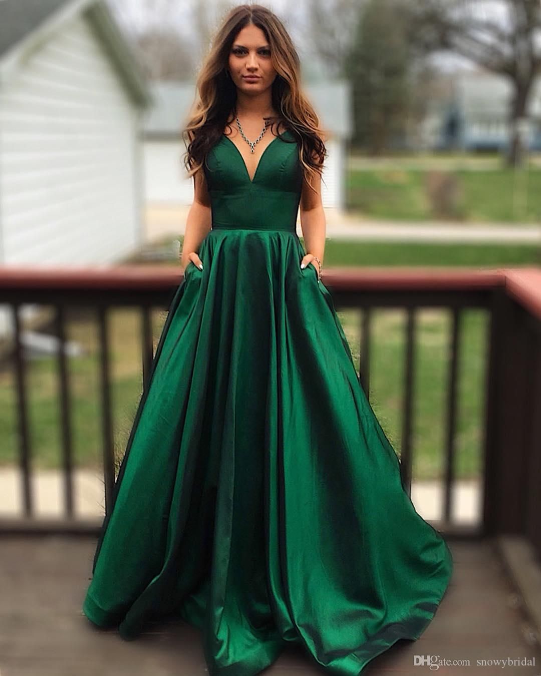 vestido verde formatura