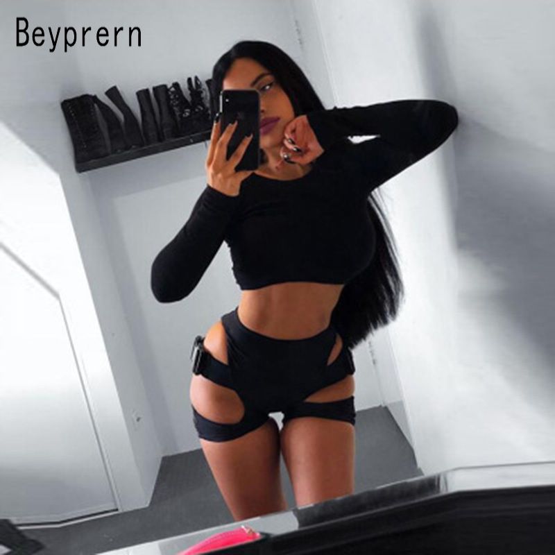 buckle shorts womens