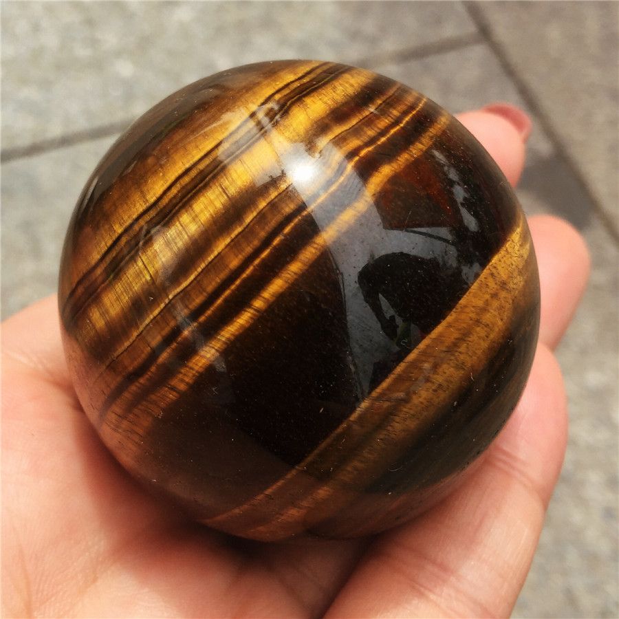 tigers eye sphere