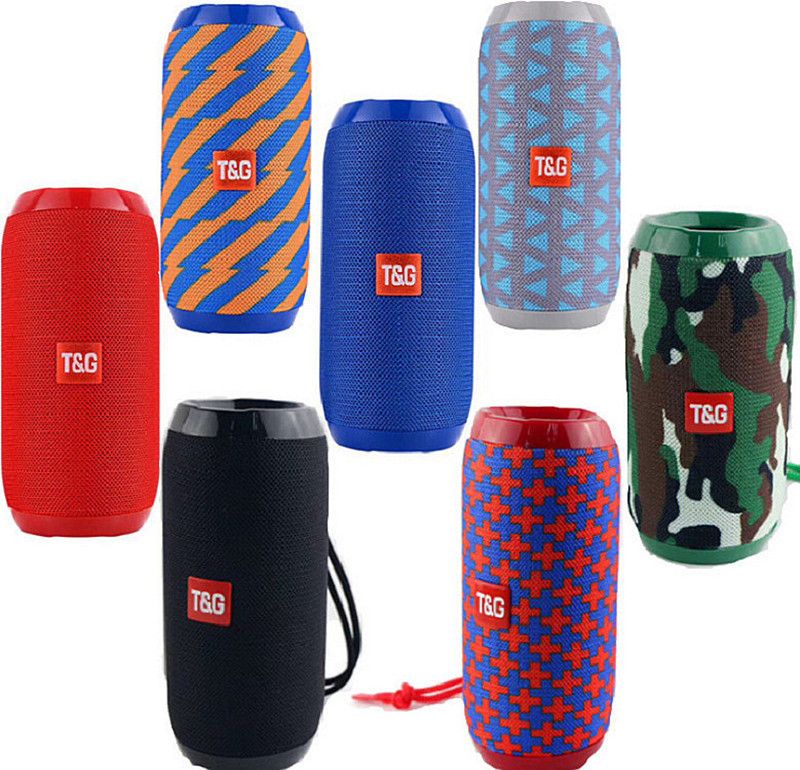 TG117 Bluetooth Speakers Portable Speaker Double Horn 1200mAh Outdoor