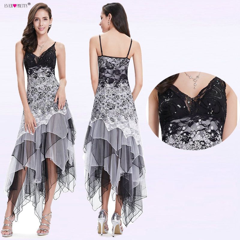 black and white plus size party dresses